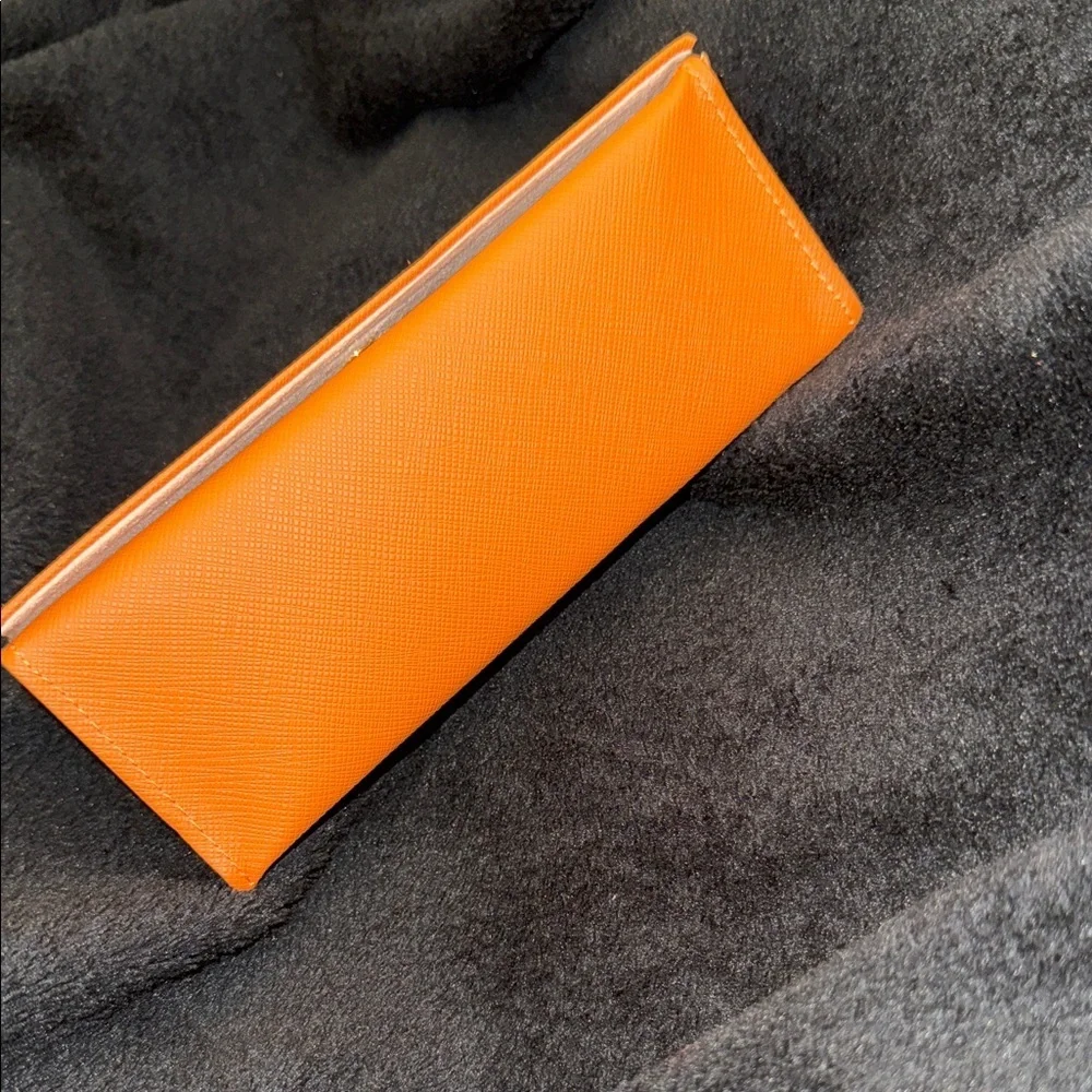 Tory Burch Vibrant Orange Clutch